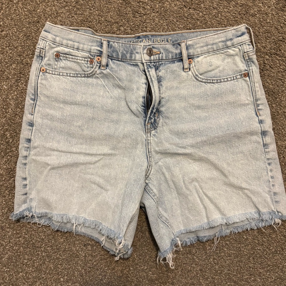 American Eagle Outfitters Light Wash Jean Shorts